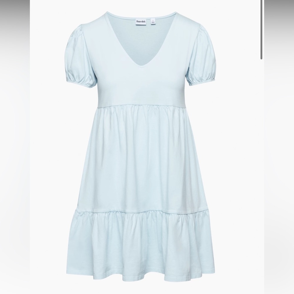 NWT Sunday Best Cruise Dress in Fluid Blue SMALL